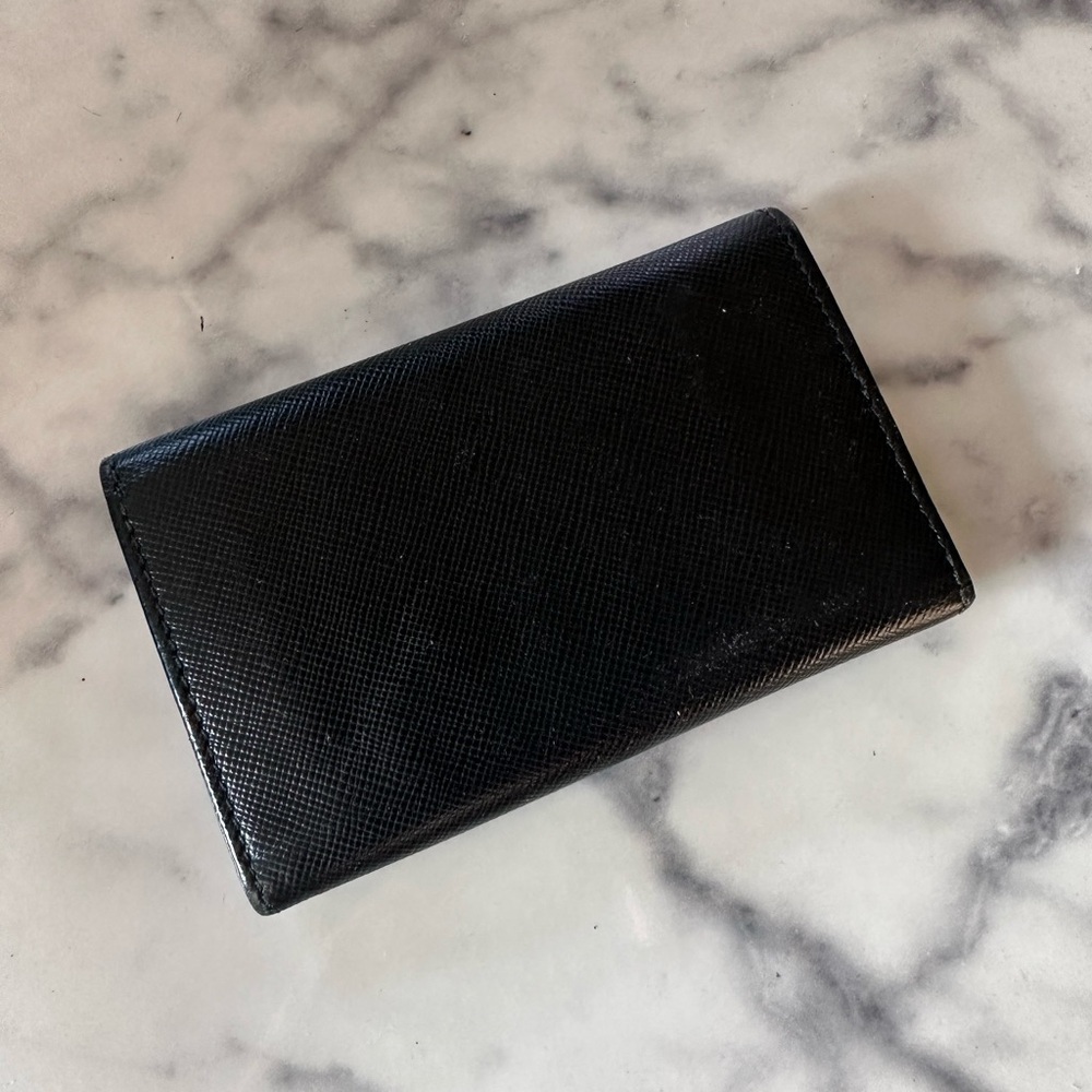 Prada Saffiano Leather Key Ring Holder - Picture 2 of 8